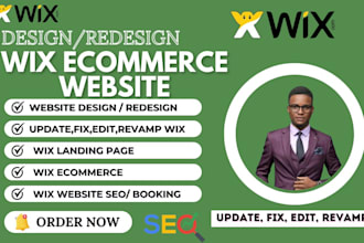 design wix ecommerce website redesign wix booking calendar fix wix studio site
