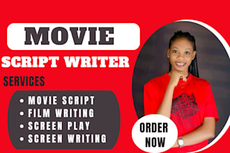 ghostwrite movie script, features film script screenplay, video script writing