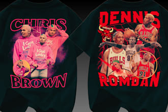 90s vintage bootleg rap nba all sports graphic tee