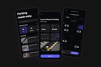 build car parking finder app, lifestyle app, parking space finder app