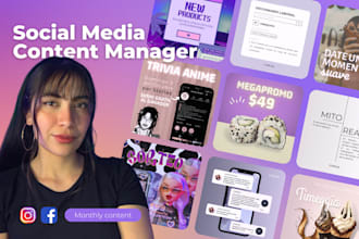 be your social media content manager