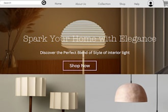 design interior light shopify store interior light shopify website home decor