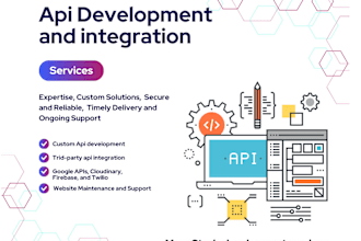 integrate and develop nodejs, expressjs backend API for frontend