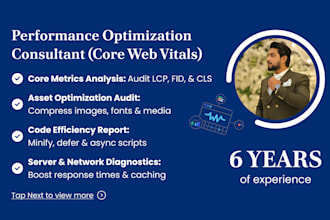 consult how to fix core web vitals and improve website performance