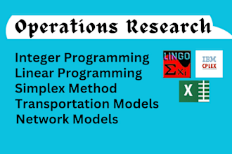 do linear programming and operations research using cplex, lingo, excel