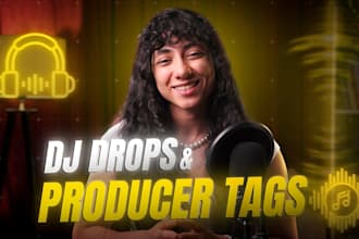 record premium producer tags and dj drops for your brand