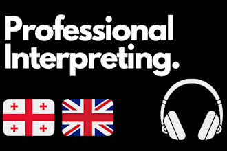 be your georgian interpreter