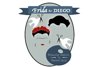 design icon trendy beauty salon logo