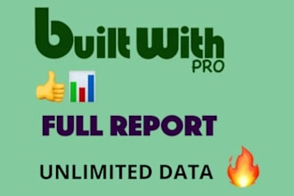 provide builwith pro data reports