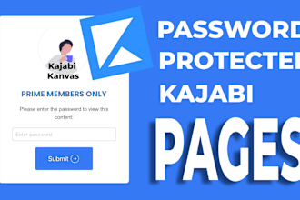 secure your kajabi pages with custom password protection plugin