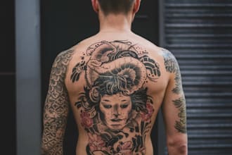 design personalized japanese style tattoos