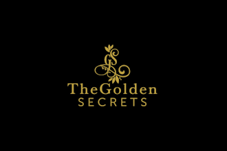 design wonderful flawless golden logo