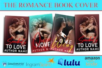 do romance book cover, erotic book cover, ebook cover design for you