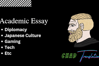 write you essay about diplomacy, pop culture, etc