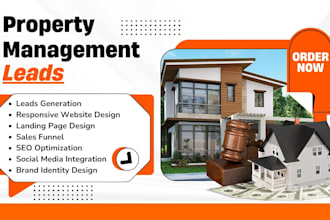 generate property management leads real estate, airbnb property management leads