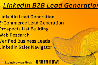 do b2b lead generation , linkedin lead generation using premium tools