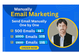 send manually email one by one for you