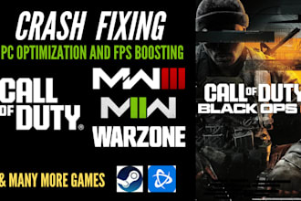 fix crashing bo6 mw3 warzone, optimize tweak PC boost fps