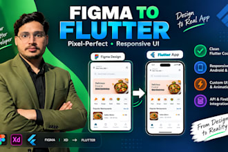 convert figma to flutter UI with pixel perfect responsive design