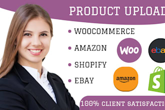 upload add product listing to your woocommerce ebay amazon shopify store