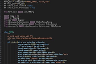 do python, java, javascript, and c coding projects