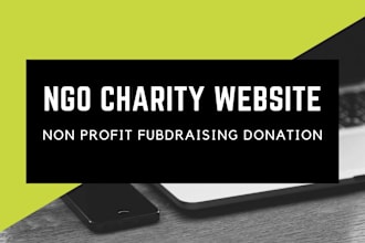 create nonprofit wordpress website for charity, donation ngo, fundraising, 501c3