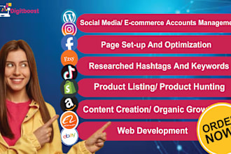 be your shopify expert VA and ecommerce virtual assistant
