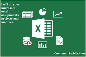 be your microsoft excel expert to solve excel projects, assignments and problems