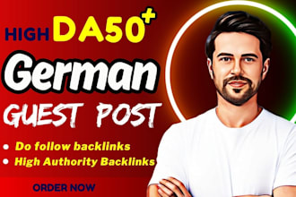 provide white hat seo service with high authority dofollow german backlinks