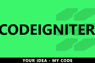 create your codeigniter application
