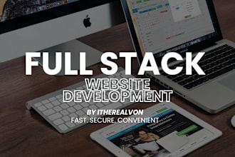 be your full stack web developer using nodejs, express, PHP, HTML, CSS, js