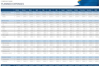 create complex excel spreadsheets for data analysis