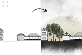 create classy 2d drawings and photo rendering