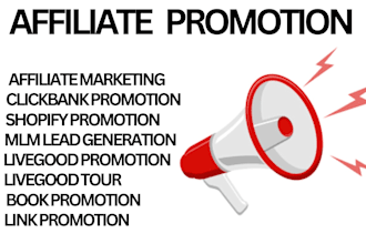 clickbank affiliate link promotion, mlm lead generation, shopify promotion