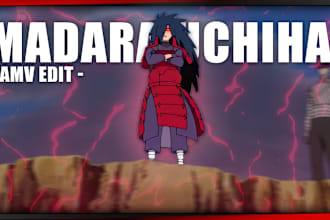 professionally design your gaming and amv style thumbnails