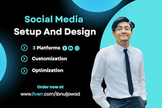 setup, design and optimize your social media business pages