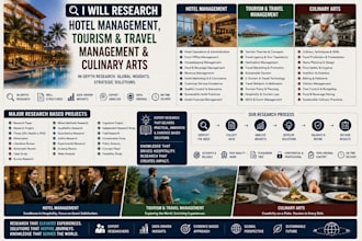 research hotel management tourism and travel management and culinary arts