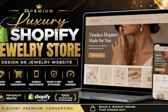 luxury shopify jewelry store jewelry website fashion store wristwatch store