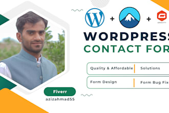 create a contact form 7 in two hours