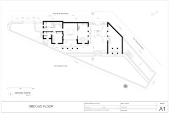 create 2d floor plan and architectural layout in autocad
