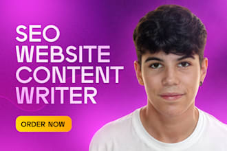 be your SEO web content writer and copywriting expert