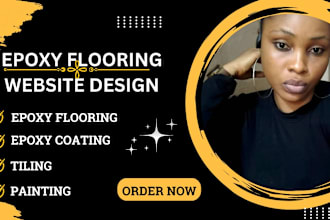 create epoxy flooring website, cleaning service website, handyman, junk website