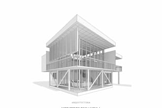 do floor plans, elevations and 3d views by revit