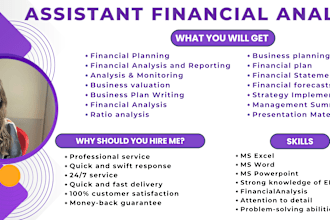 be an expert in financial planning, analysis and valuation