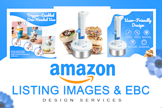 design amazon listing image and amazon ebc