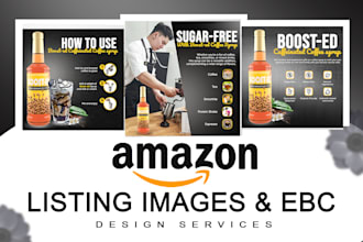 design amazon listing image and amazon ebc