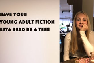 beta read your novel and provide valuable feedback