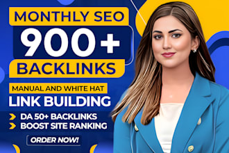 do monthly off page SEO service using authority white hat dofollow backlink