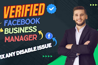 create fresh verified fb business manager and ads account