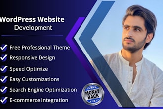 build a luxury and premium wordpress website for you